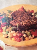 Joyce's Blackened Swordfish